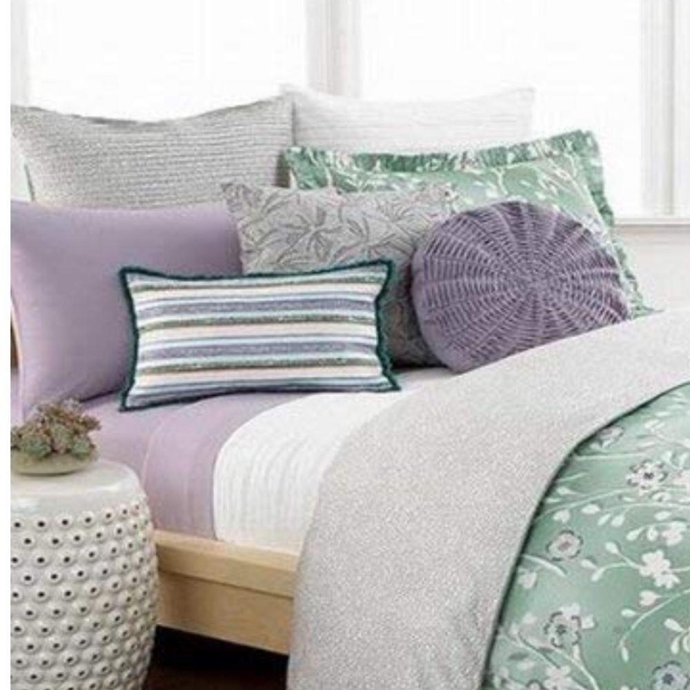 Style & Co  Blossom Branch Decorative  stripe Pillow